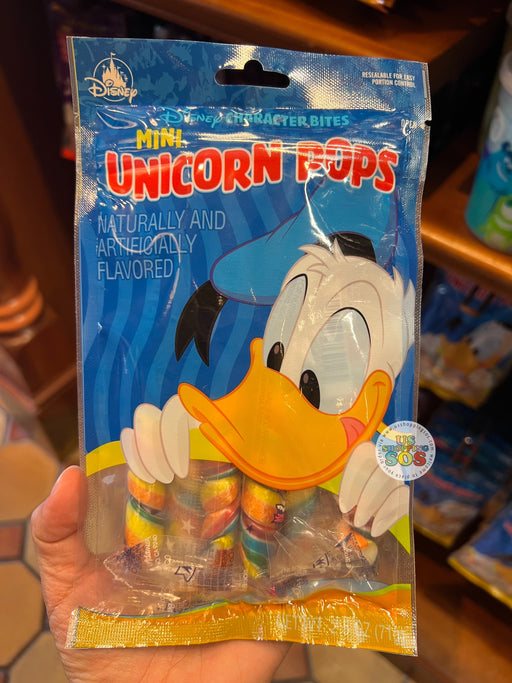 DLR - Disney Character Bites - Donald Mini Unicorn Pops