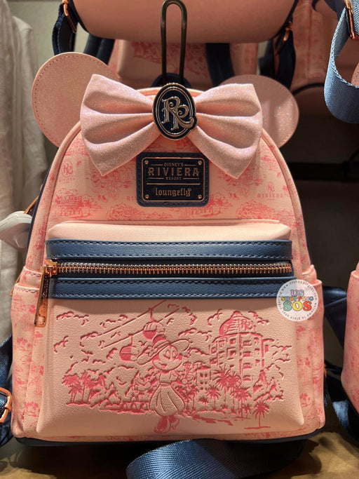 WDW - Disney’s Riviera Resort - Loungefly Minnie Pink Ear Backpack