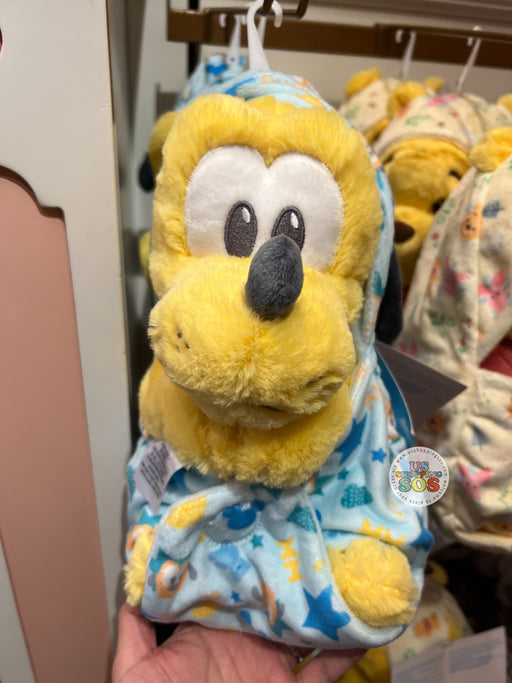 DLR/WDW - Disney Babies in Hooded Blanket Plush Toy - Pluto