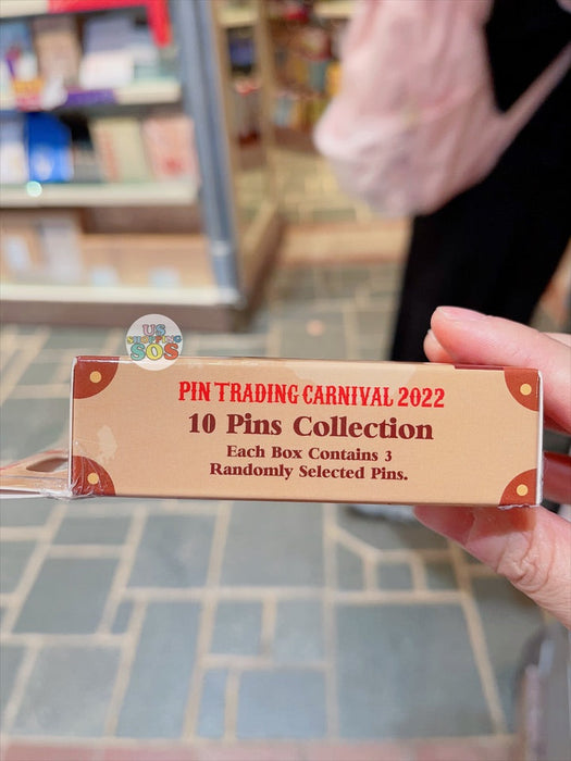 HKDL - Pin Trading Carnival 2022 Mystery Box With 3 Random Collectable Pins