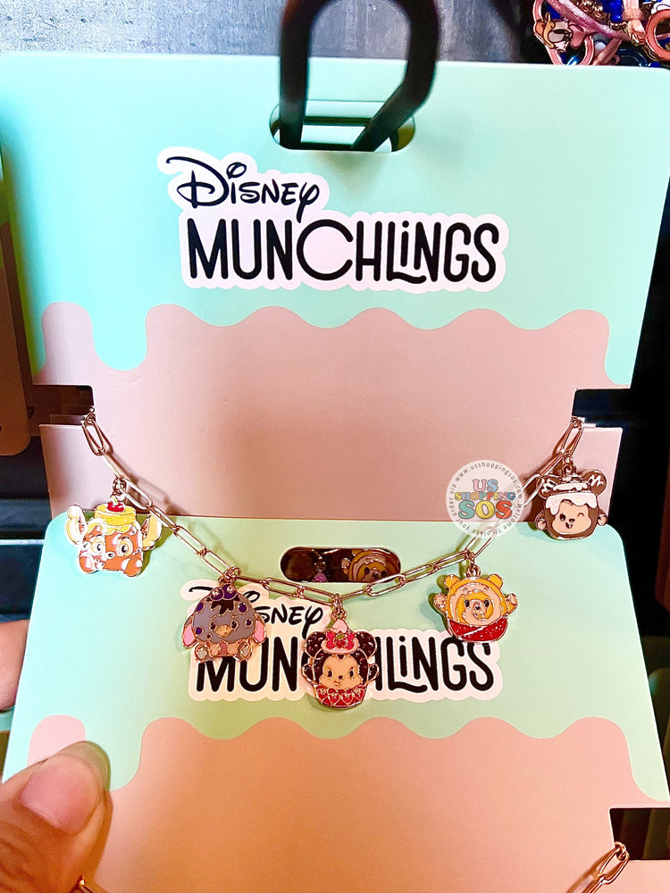 DLR/WDW - Munchlings Jewelry - Stitch, Eeyore, Minnie, Pooh & Mickey Bracelet