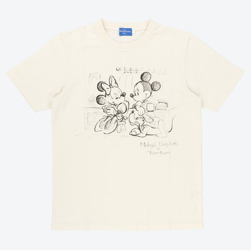 TDR - Sketches of Disney Friends Collection x Mickey & Minnie Mouse T Shirt for Adults (Release Date: Jun 22)
