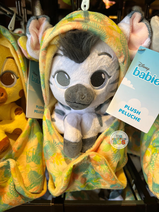 DLR/WDW - Disney Babies in Hooded Blanket Plush Toy - Zebra