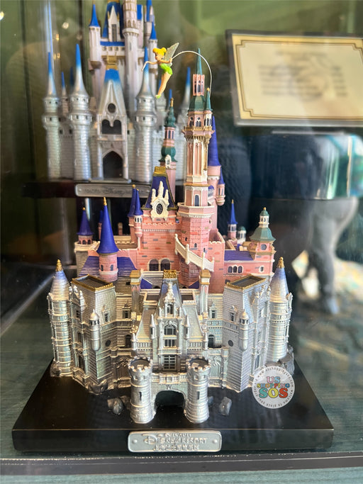 DLR - Disney100 Anniversary Castle Small Figure - Shanghai Disney Resort