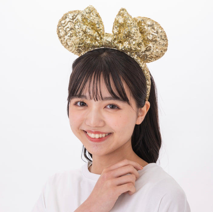 TDR - Minnie Mouse "Belle Color" Sequin Ear Headband (Release Date: Jun 15)