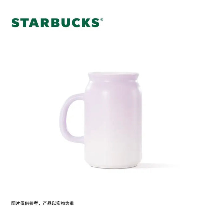 Starbucks China - Blooming Purple 2023 - 20. Ombré Purple Milk Bottle Ceramic Mug 420ml