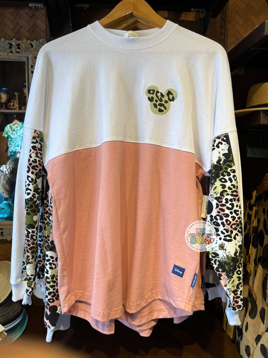 DLR/WDW - Wild About Disney - Spirit Jersey Pink/White/Animal Prints Pullover (Adult)