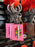 Universal Studios - Super Nintendo World - Logo Pink Keychain