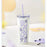 Starbucks China - Summer Flower Field 2023 - 8. Purple Floral Style Stainless Steel Straw Cold Cup 473ml