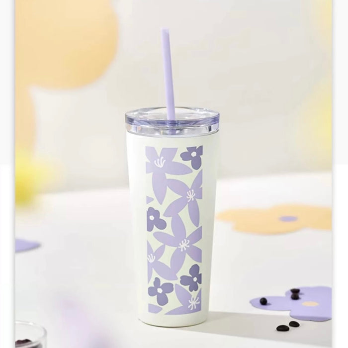 on sale Starbucks tumbler China 2023 Summer blooming Purple Lavender P