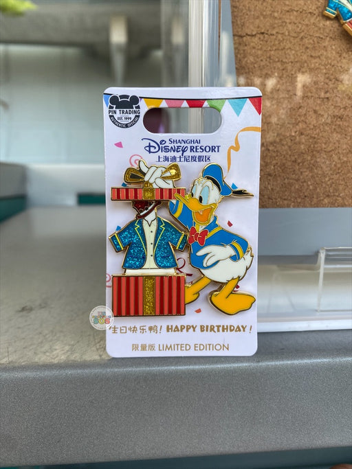 SHDL - Donald Duck Happy Birthday Limited 800 Pin