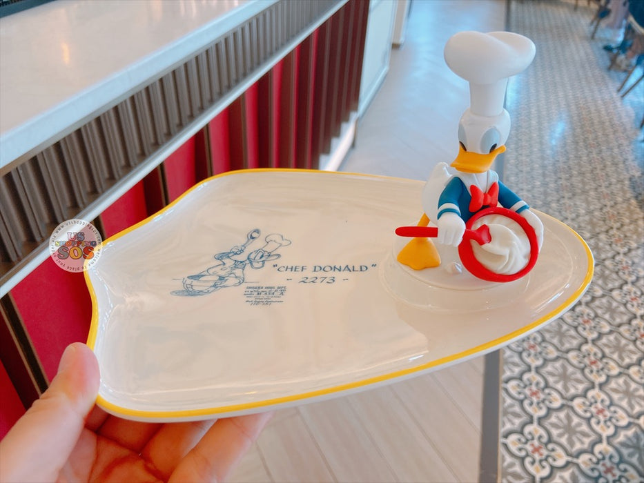 SHDL - Donald's Dine 'n Delights Exclusive Chef Donald Duck Dessert Plate