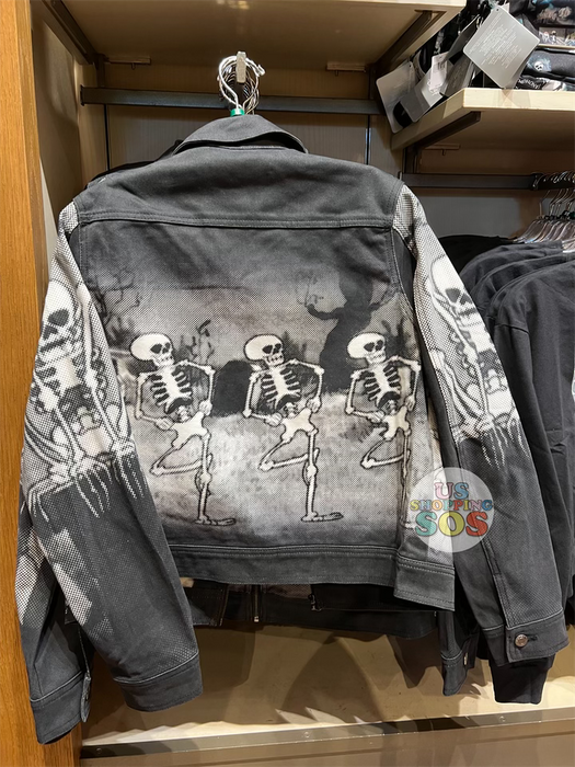 ON HAND!! DLR - Halloween The Skeleton Dance Silly Symphony Jacket (Adult) - Size M