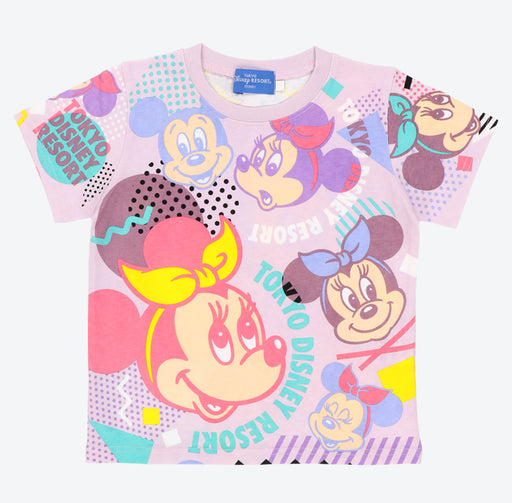 TDR - Minnie Mouse All Over Print Colorful & Retro T Shirt For Kids (Release Date: Apr 27)