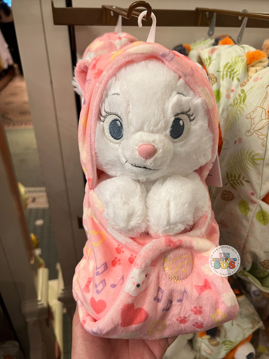 DLR/WDW - Disney Babies in Hooded Blanket Plush Toy - Marie — USShoppingSOS