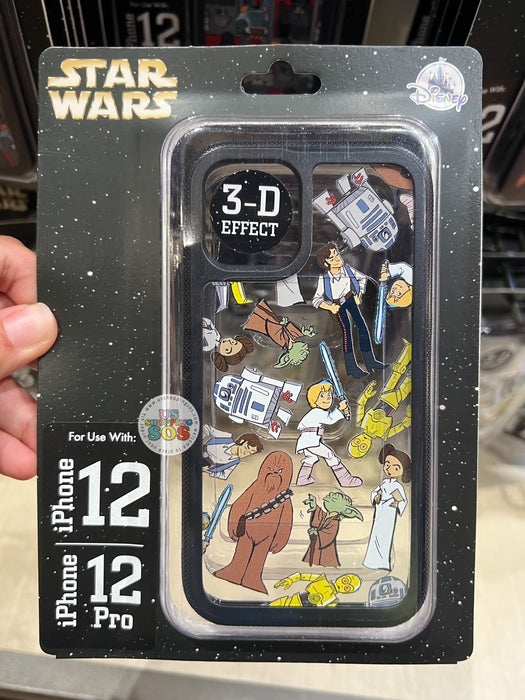 DLR/WDW - D-Tech Star Wars Character All-Over-Print 3D Effect iPhone Case