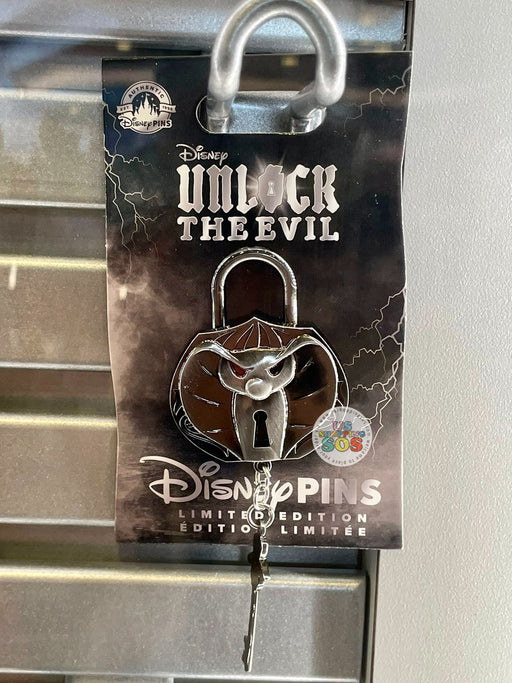 WDW - Disney Unlock the Evil Limited Edition Pin - Jafar