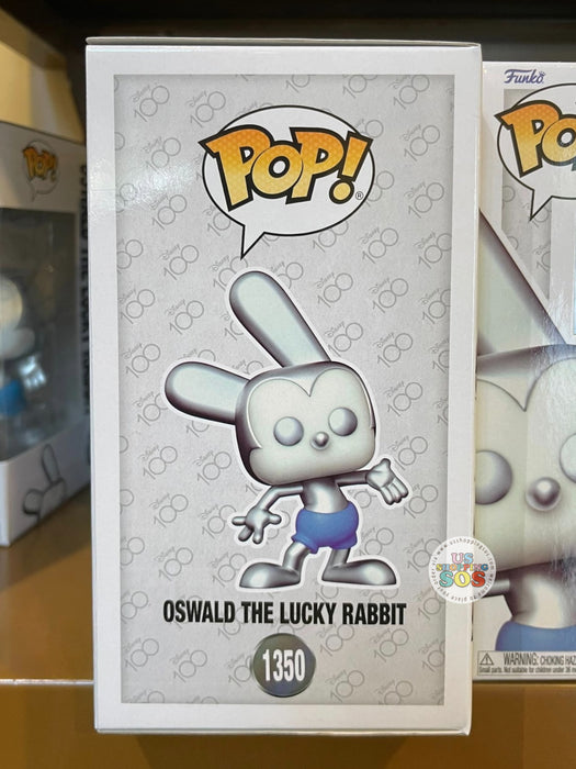 DLR - Funko POP! Disney100 Figure - Oswald the Lucky Rabbit (#1350)