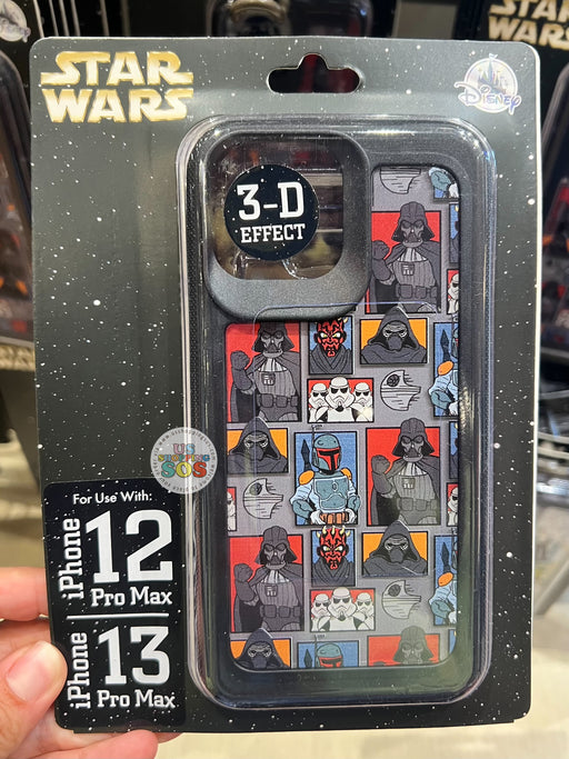 DISNEY PARKS STAR WARS MANDALORIAN AND BABY YODA 3-D iPHONE 13 IPHONE CASE-  NEW