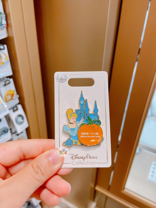 SHDL -  Cinderella "Believe in every wish" Pin