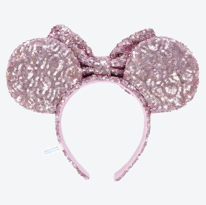 TDR - Minnie Mouse "Rapunzel Color" Sequin Ear Headband (Release Date: Jun 15)