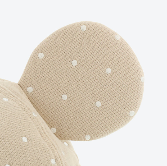 TDR Mickey Mouse 'M' Logo Hat (Color: Beige) — USShoppingSOS