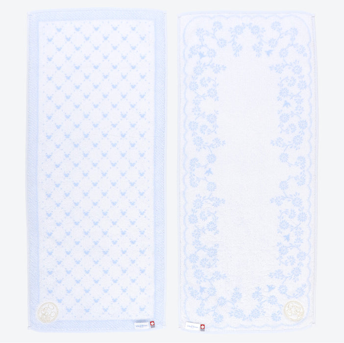TDR - Disney Blue Ever After Collection - Mickey & Minnie Mouse Imabari Face Towels Set (Relase Date: May 25)