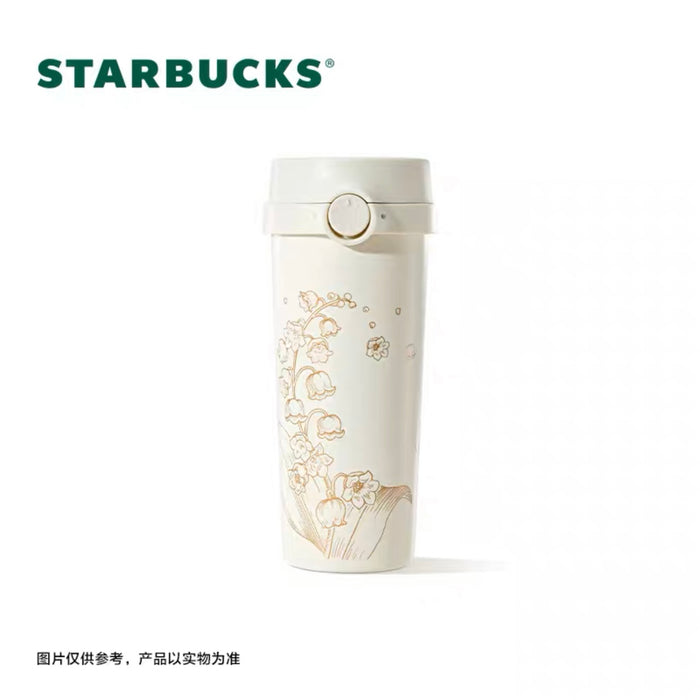 Starbucks tumbler China 2023 Lily of the Valley Online Stainless steel