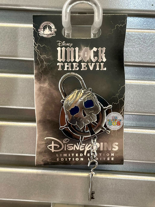 WDW - Disney Unlock the Evil Limited Edition Pin - Captain Hook