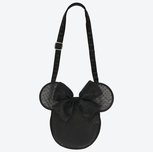 TDR - Minnie Mouse Black Color Dot Lace Bow Shoulder Bag (Release Date: Aug 3)