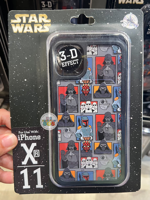 DLR/WDW - D-Tech Star Wars Dark Side All-Over-Print 3D Effect iPhone Case
