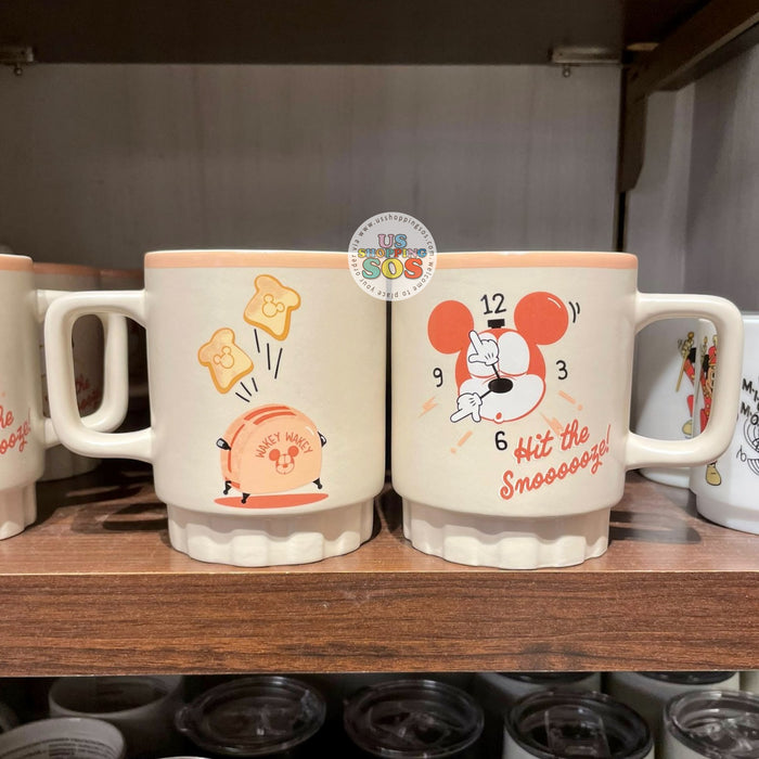 DLR/WDW - Disney Home - Mickey “Hit the Snoooooze!” Ceramic Mug