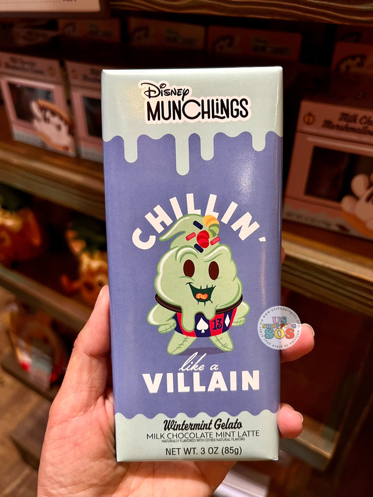 DLR/WDW - Munchlings Snack - Oogie Boogie Milk Chocolate Mint Latte Bar