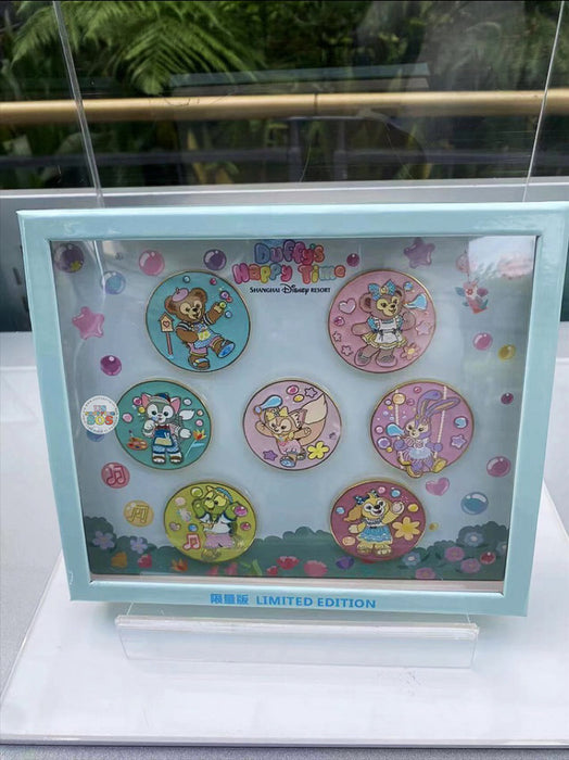 SHDL - Duffy & Friends ‘Duffy’s Happy Time’ Collection x Limited Edition Pins Set of 300
