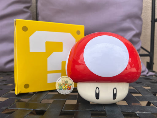 Universal Studios - Super Nintendo World - Super Mushroom Collectible Soup Bowl (Red)