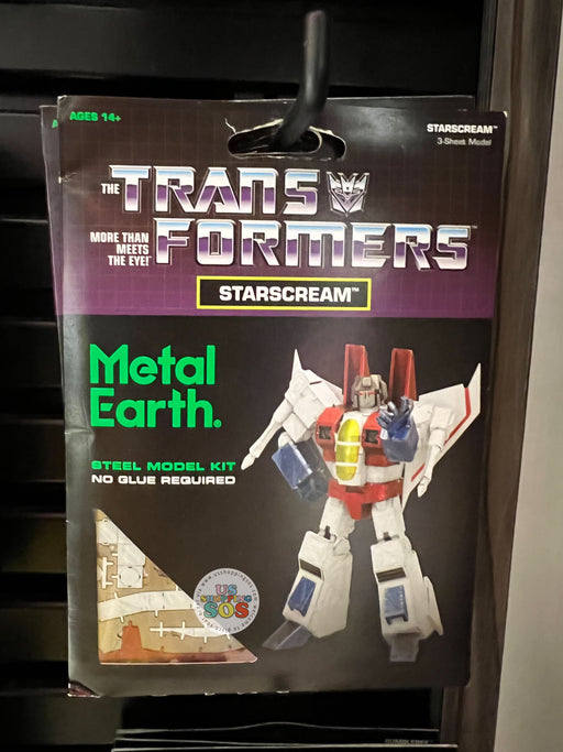 Universal Studios - Transformers - Metal Earth Starscream 3D Metal Model Kit