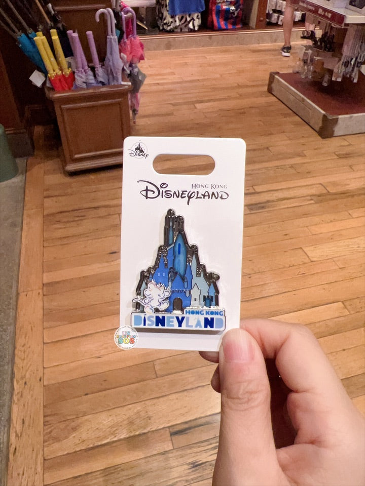 HKDL - Mickey Mouse & Frozen Hong Kong Disneyland Castle Pin