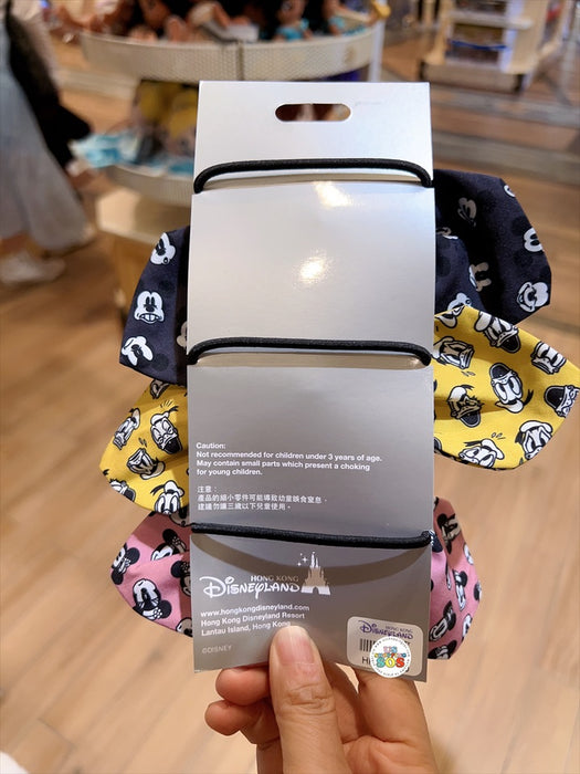 HKDL Mickey Mouse Minnie Mouse Donald Duck Bow Mini Hair Ties hkdl-mickey-mouse-minnie-mouse-donald-duck-bow-mini-hair-ties