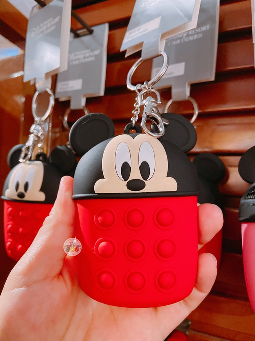 SHDL - Mickey Mouse Pop Fidget Toy Keychain & Mini Pouch