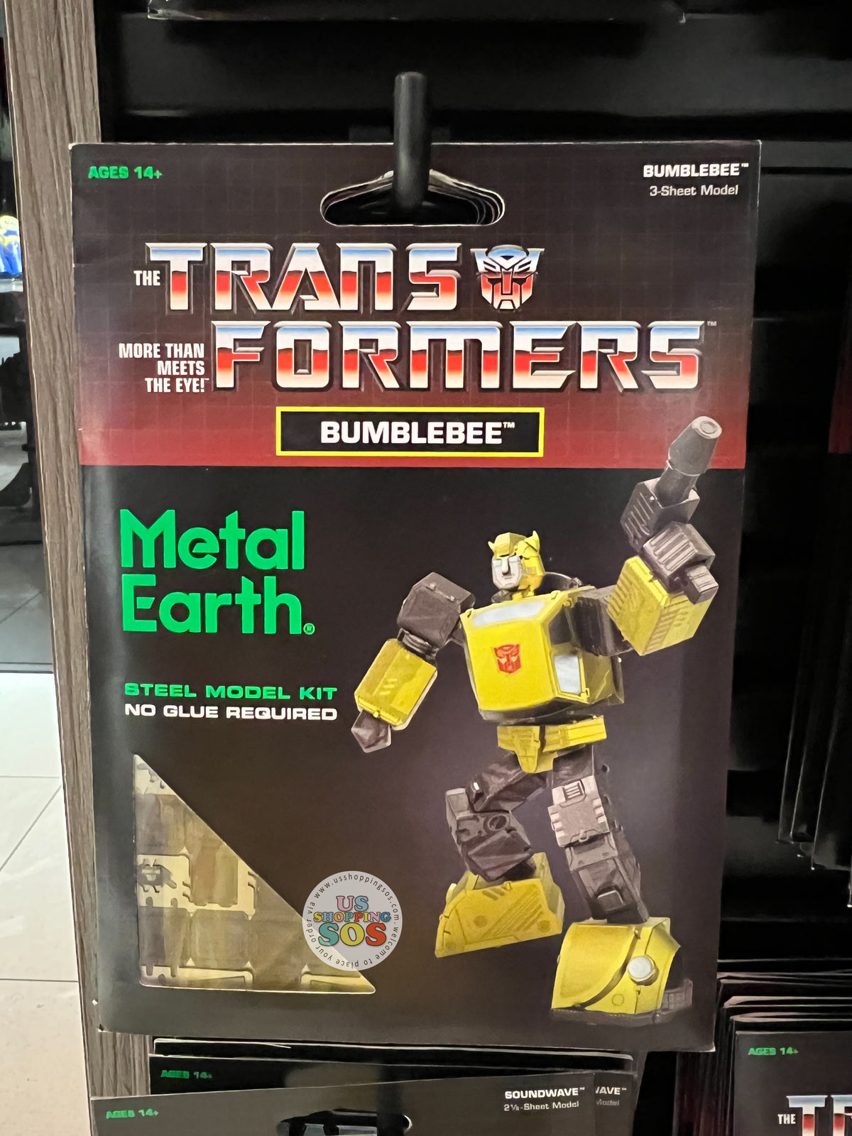 Metal Earth Transformers Bumblebee 3 Sheet Metal Model Kit