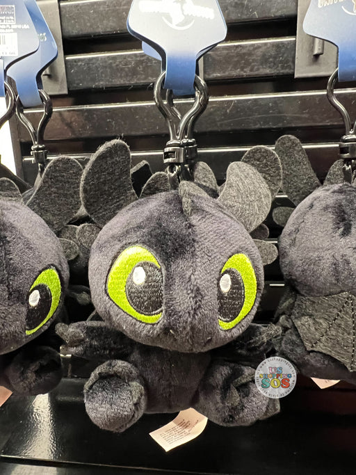 Universal Studios - How to Train Your Dragon - Toothless Plush Keychain
