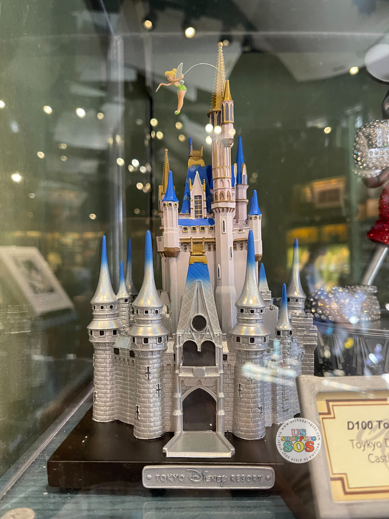 Disneyland Walt Disney World Tea Cup & Saucer Castle Made in Japan Blue &  White