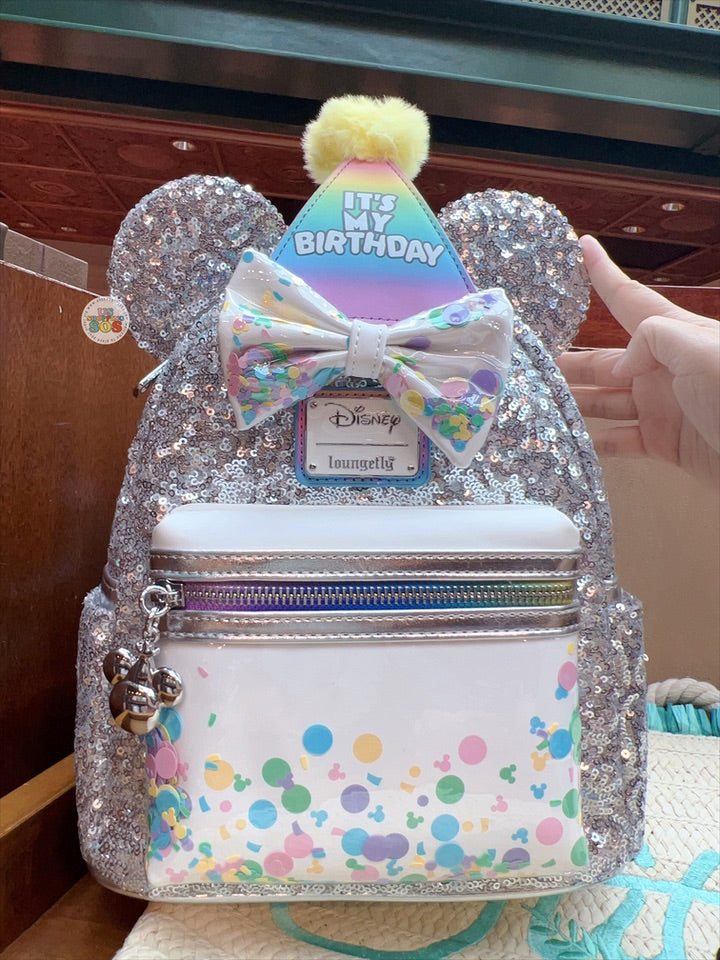 HKDL - Mickey Mouse and Friends Birthday Celebration Loungefly Mini Backpack