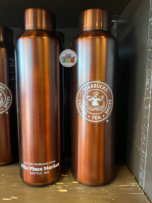 Starbucks Pike Place Stainless Steel Brown Tumbler – Seattle Xpresso