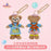 SHDL - Duffy & Friends ‘Duffy’s Happy Time’ Collection x Duffy Plush Keychain
