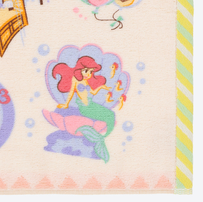 TDR - Tokyo Park Motif Gentle Colors Collection x Face Towel (Release Date: Jun 15)