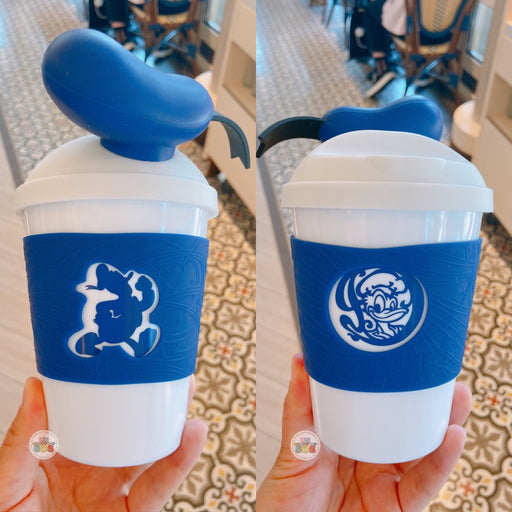 SHDL - Donald's Dine 'n Delights Exclusive Donald Duck Warm Beverage Souvenir Sipper with Strap