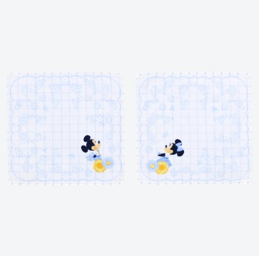 TDR - Disney Blue Ever After Collection - Mickey & Minnie Mouse Imabari Towels Set (Relase Date: May 25)