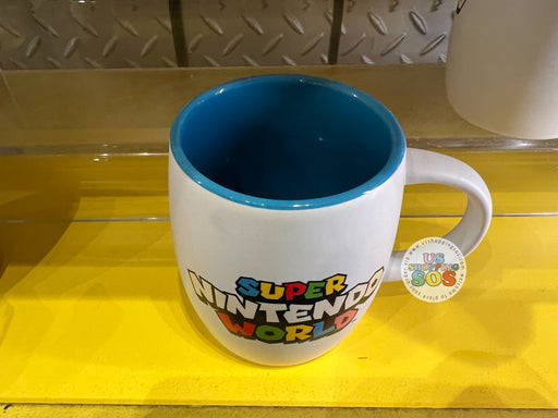 Universal Studios - Super Nintendo World - Logo Blue Ceramic Mug