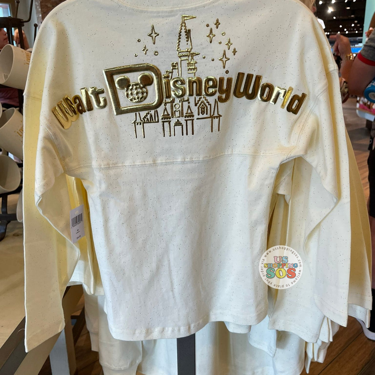 New Cream & Gold Spirit Jersey at Walt Disney World - WDW News Today